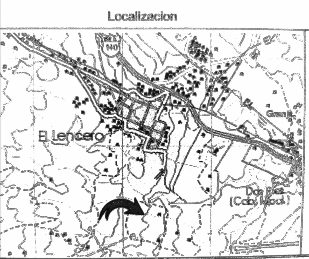 Terreno en venta de 1000m2 atrás de bodega Liverpool